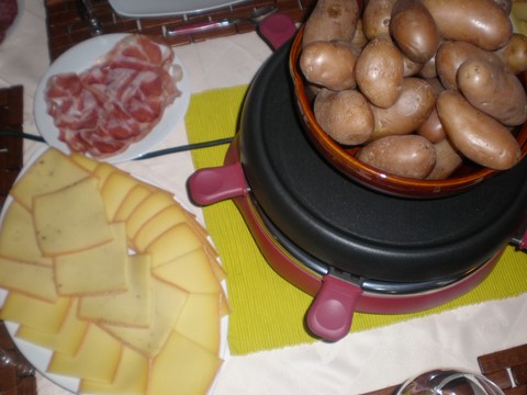 Recette raclette fromage